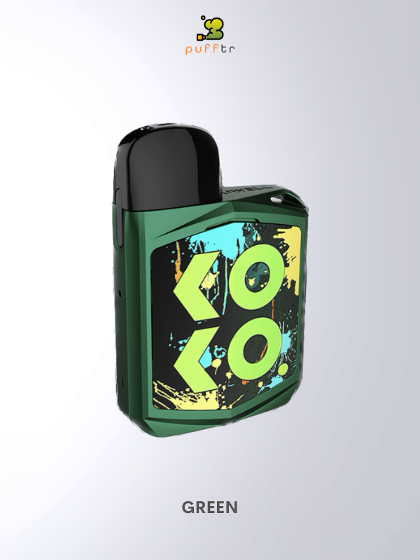 UWELL-CALIBURN-KOKO-PRIME-POD-KIT-GREEN