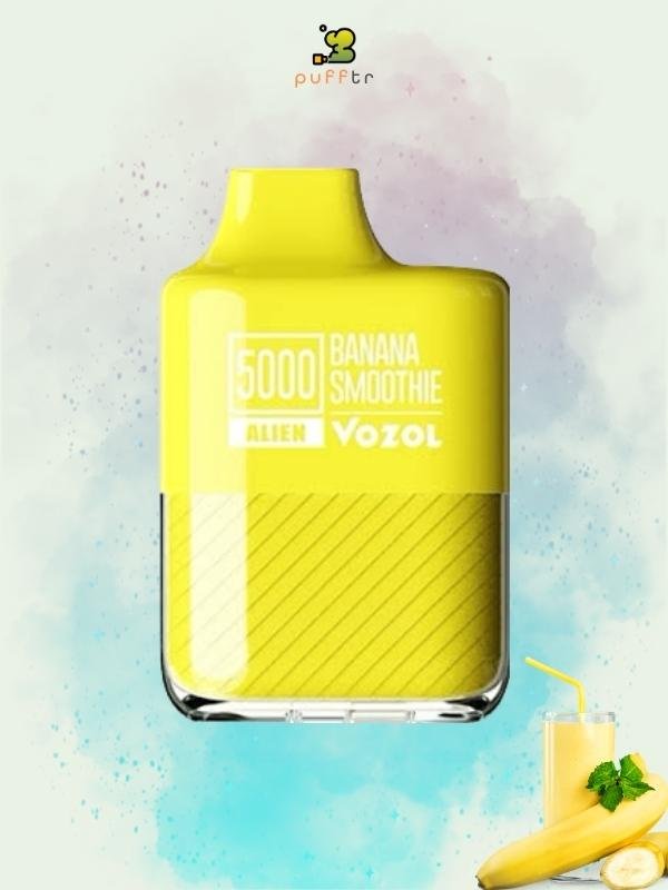 VOZOL-ALIEN-5000-DISPOSABLE-BANANA-SMOOTHIE