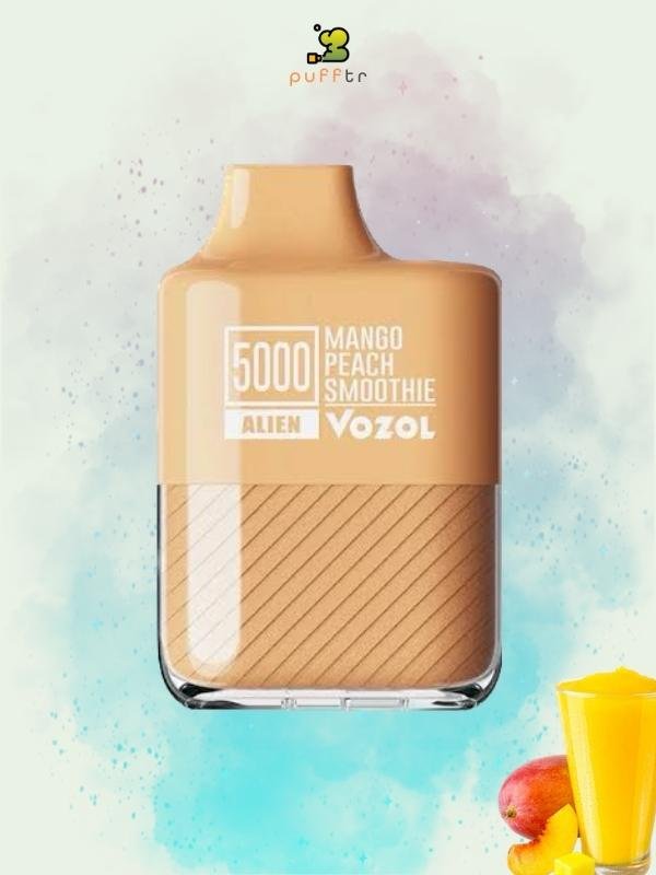 VOZOL-ALIEN-5000-DISPOSABLE-MANGO-PEACH-SMOOTHİE