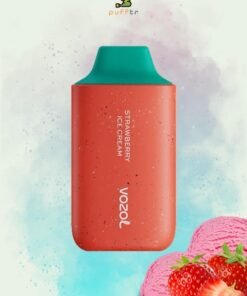 VOZOL-STAR-6000-DISPOSABLE-STRAWBERRY-ICE-CREAM
