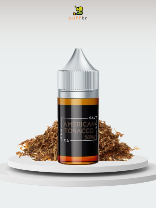 Saltica American Tobacco Salt Likit şimdi PuffTr stoklarında