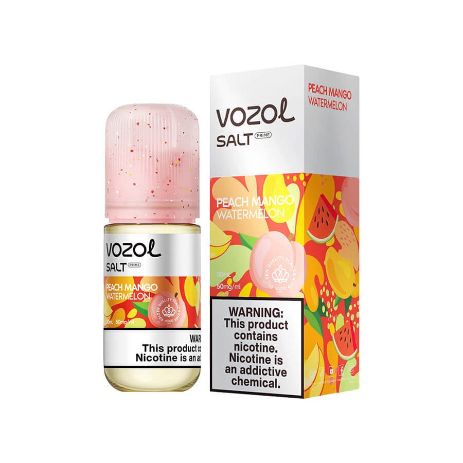 Vozol Peach Mango Watermelon Salt Likit 30 ml