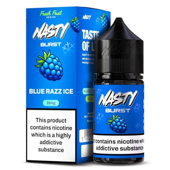 Nasty Burst Blue Razz Ice Salt Likit 30 ml