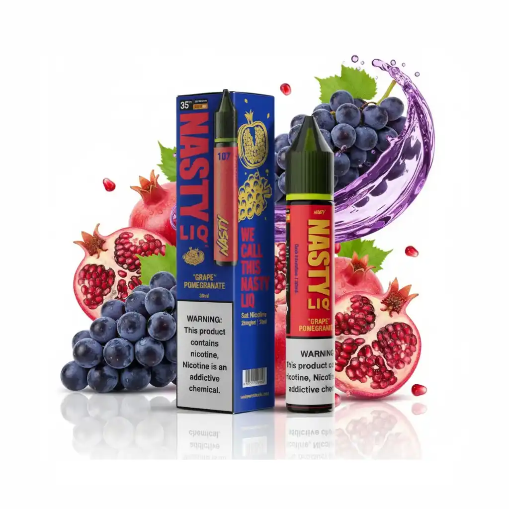 Nasty Liq Grape Pomegrante Salt Likit 30 ml