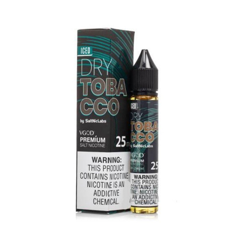 VGOD Iced Dry Tobacco Salt Likit 30 ml
