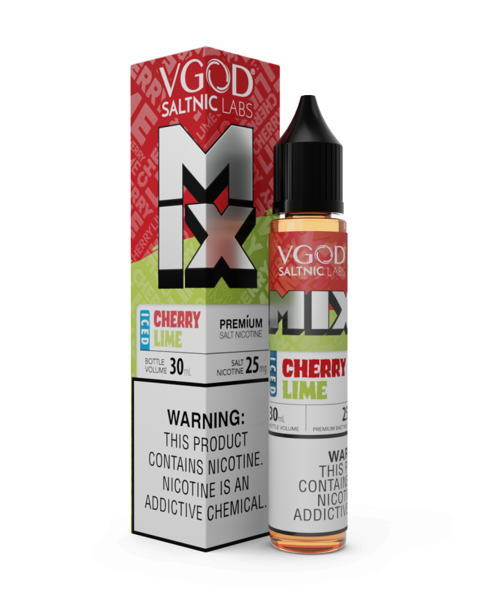VGOD Iced Cherry Lime Salt Likit 30 ml