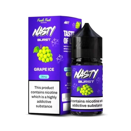 Nasty Burst Grape Ice Salt Likit 30 ml