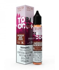 VGOD Tobacco Plus American Backwoods Salt Likit 30 ml
