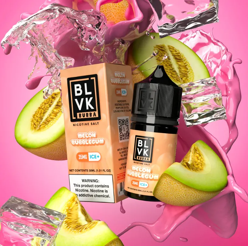 BLVK Melon Bubble Gum Salt Likit 60 ml