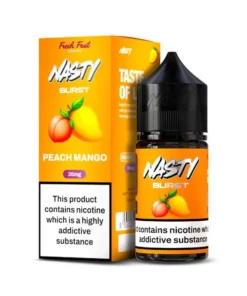 Nasty Burst Peach Mango Salt Likit 30 ml