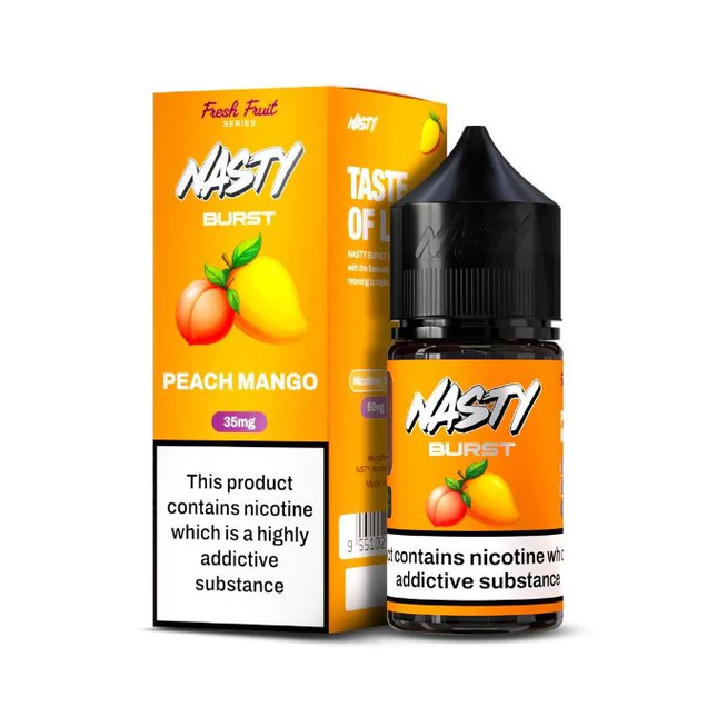 Nasty Burst Peach Mango Salt Likit 30 ml