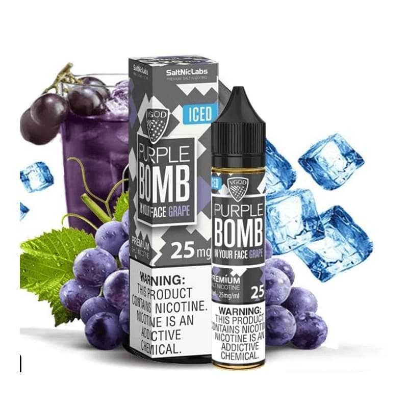 VGOD Iced Purple Bomb Salt Likit 30 ml