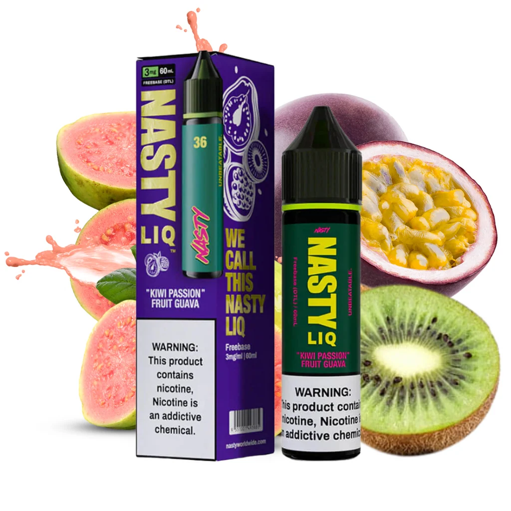 Nasty Liq Kiwi Passion Fruit Guava Premium Likit 60 ml