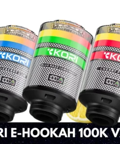 Kori 100000 Çekim Elektronik Nargile